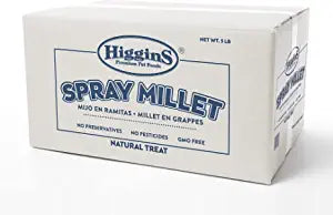 Higgins Sunshine Spray Millet Bird Treats - 5 Lbs