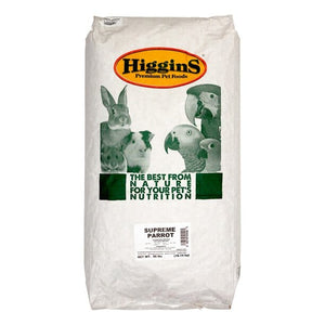 Higgins Supreme Seed Mix Supreme Parrot Bird Food - 40 Lbs