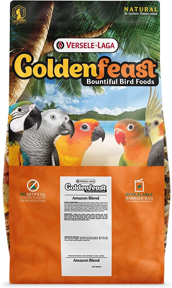 Higgins VL Goldenfeast Amazon Bird Food - 17.5 Lbs  