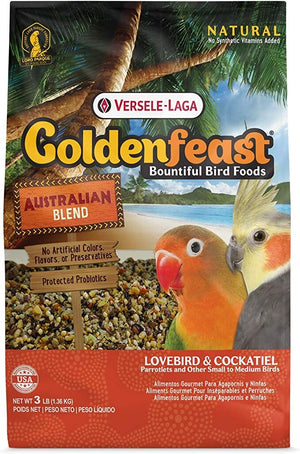 Higgins VL Goldenfeast Australian Bird Food - 3 Lbs