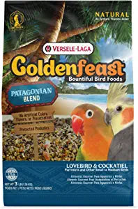 Higgins VL Goldenfeast Patagonian Bird Food - 3 Lbs