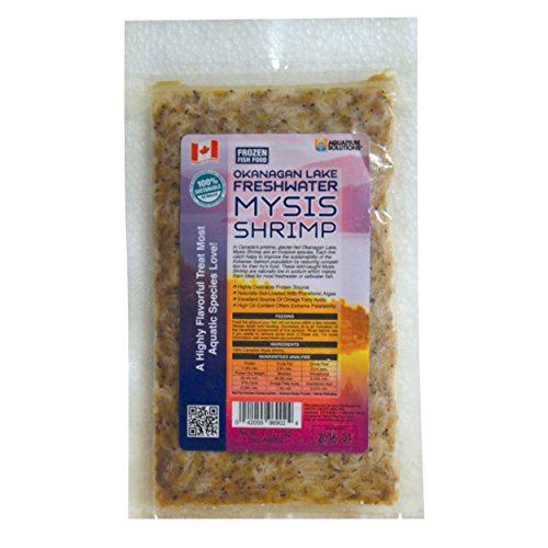 Hikari Bio-Pure Frozen Okanagan Lake Freshwater Mysis Shrimp - Flatpack - 8 oz  