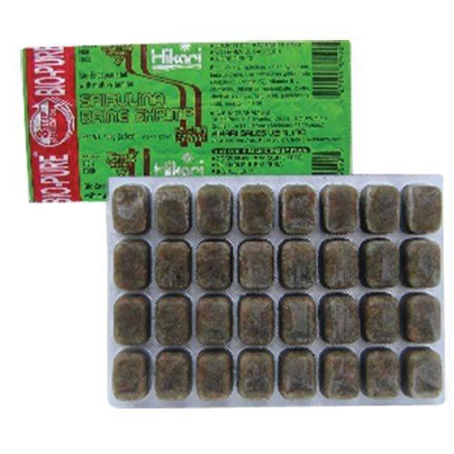 Hikari Bio-Pure Frozen Spirulina Brine Shrimp - Cubes - 3.5 oz - Pack of 12  