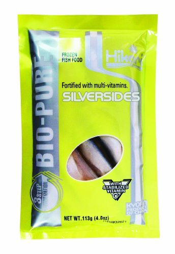 Hikari Bio-Pure Silversides - Small - Flat Pack - 4 oz  