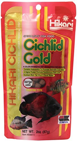 Hikari Cichlid Gold - Large Pellets - 2 oz  