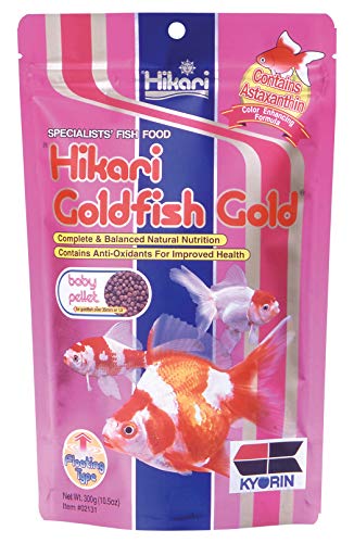 Hikari Goldfish Gold - Baby Pellets - 10.5 oz  