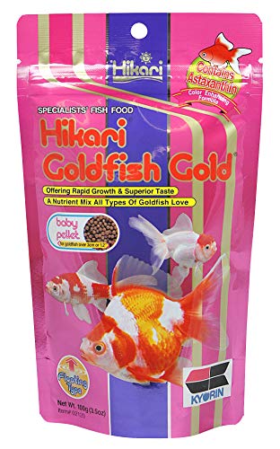 Hikari Goldfish Gold - Baby Pellets - 3.5 oz  