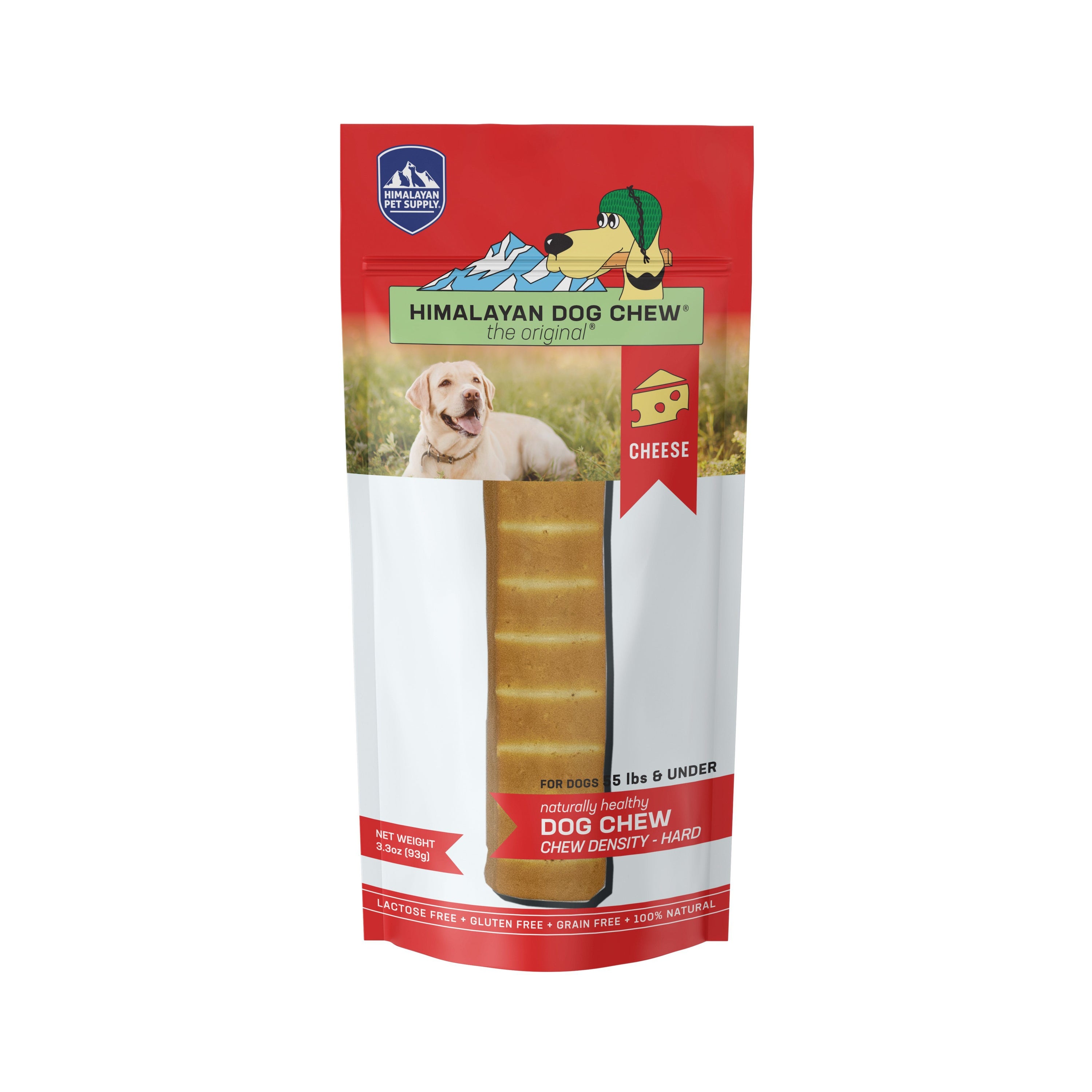 Himalayan Dog Chew Large Natural Dog Chews - 3.3 oz Bag (for dogs under 55 lbs)  