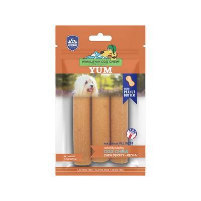 Himalayan Dog Chew Yaky Yum Peanut Butter Natural Dog Chews - 4.5 oz  