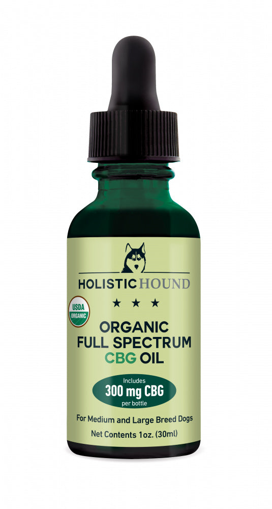 Holistic Hound Dog and Cat Full Spectrum CBD Extract 300MG - 1 Oz  