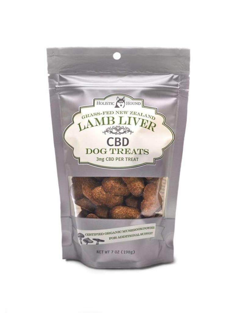 Holistic Hound Full Spectrum Soft and Chewy CBD Dog Treats Shroom Lamb 3MG - 7 Oz  