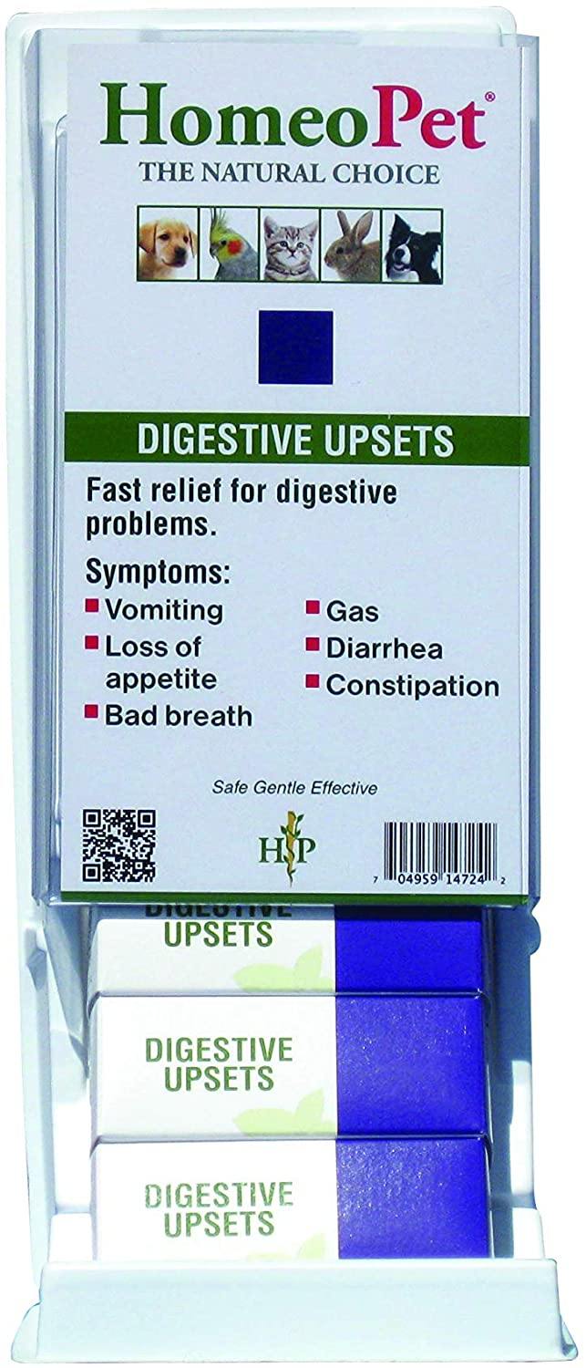 HomeoPet Digestive Upsets Display Cat and Dog First Aid Care - 15 ml - 6 Count  