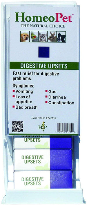 HomeoPet Digestive Upsets Display Cat and Dog First Aid Care - 15 ml - 6 Count