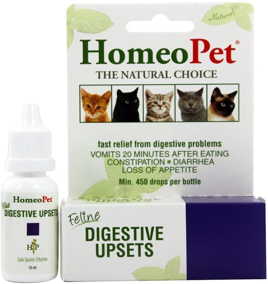 HomeoPet Feline Digestive Upsets Cat First Aid Care - 15 ml  