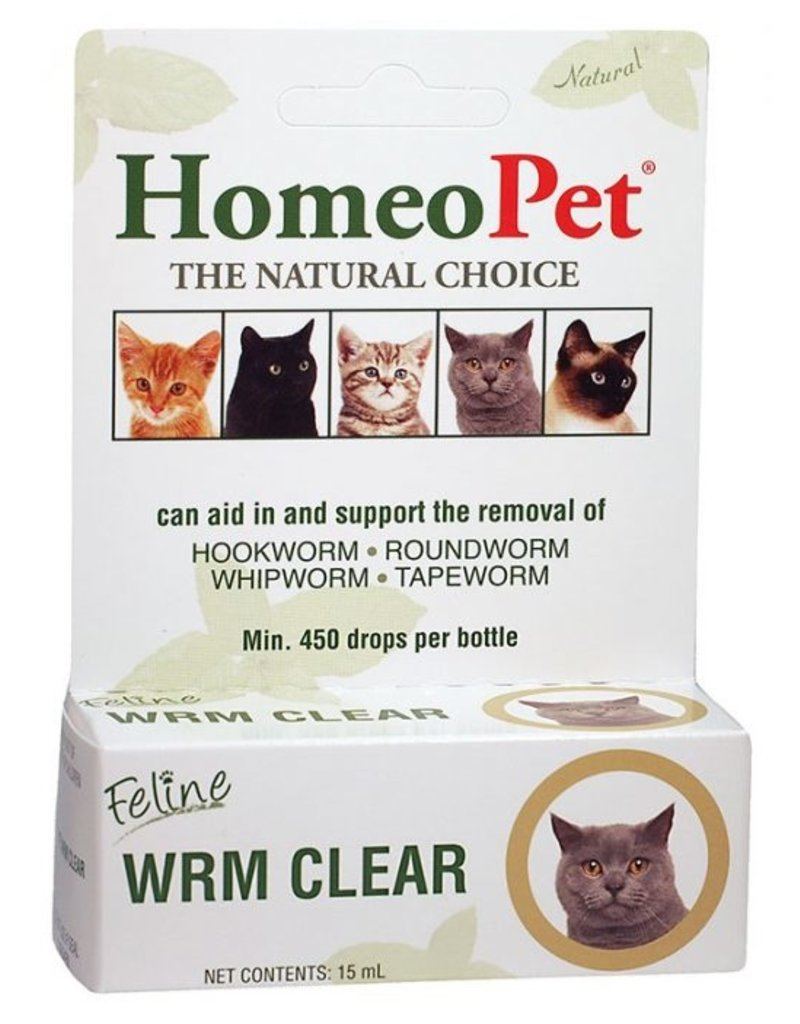 HomeoPet Feline Worm Clear Cat First Aid Care - 15 ml  