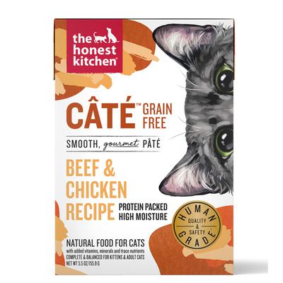 Honest Kitchen CATE Beef Chicken Wet Cat Food - 5.5 Oz - Case of 12  