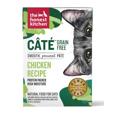 Honest Kitchen CATE Chicken Wet Cat Food - 5.5 Oz - Case of 12