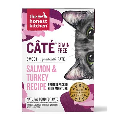 Honest Kitchen CATE Salmon Turkey Wet Cat Food - 5.5 Oz - Case of 12  