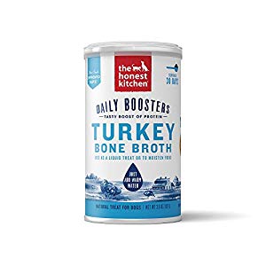 Honest Kitchen Dog and Cat Instant Bones Turkey Broth - 3.6 Oz  