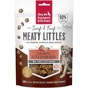 Honest Kitchen Dog Biscuits SURF and TURF Meaty LILS Beef - 4 Oz  