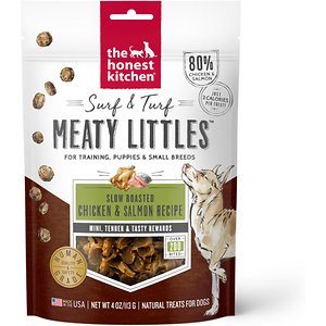 Honest Kitchen Dog Biscuits SURF and TURF Meaty LILS Chicken - 4 Oz  