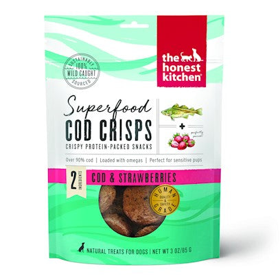 Honest Kitchen Dog Superfood Grain-Free Cod Strawberry - 3 Oz