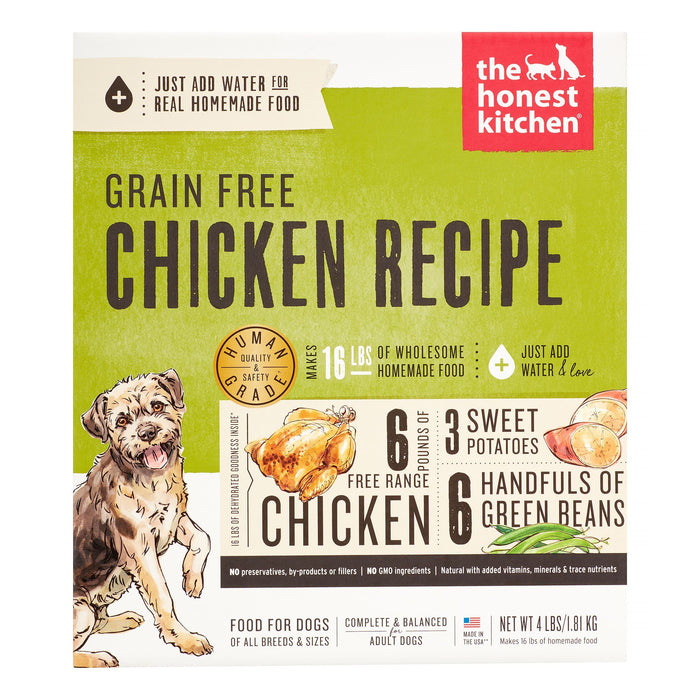 Honest Kitchen Grain-Free Chicken Dehydrated Dog Food - 4 lbs BOX