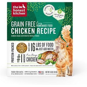 Honest Kitchen Grain-Free Dehydrated Cat Food Chicken - 4 lbs  