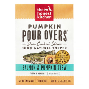 Honest Kitchen Pour Salmon Pumpkin Wet Dog Food - 5.5 Oz - Case of 12