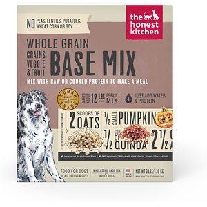 Honest Kitchen Whole Grain Vegetables Fruit Dehydrated Dog Food - 3 lb Box  