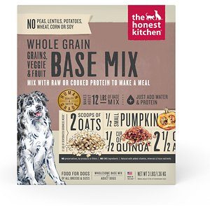 Honest Kitchen Whole Grain Vegetables Fruit Dehydrated Dog Food - 3 lb Box
