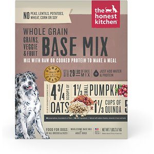 Honest Kitchen Whole Grain Vegetables Fruit Dehydrated Dog Food - 7 lb Box  