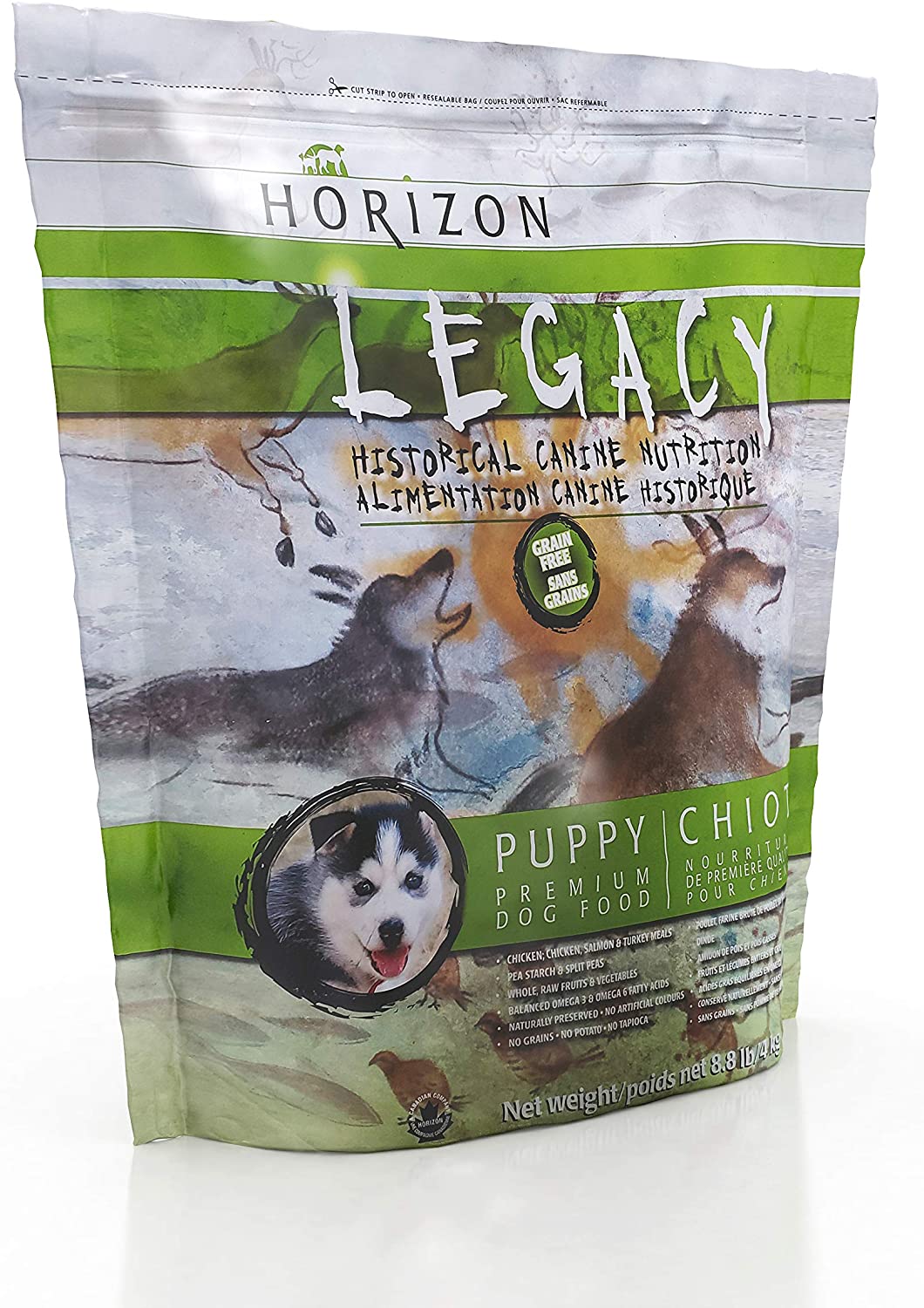 Horizon Legacy Grain-Free Puppy Dry Dog Food - 8.8 lb Bag  