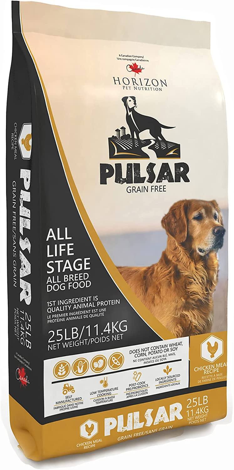 Horizon Pulsar Grain Free Chicken Dry Dog Food - 25 lb Bag  