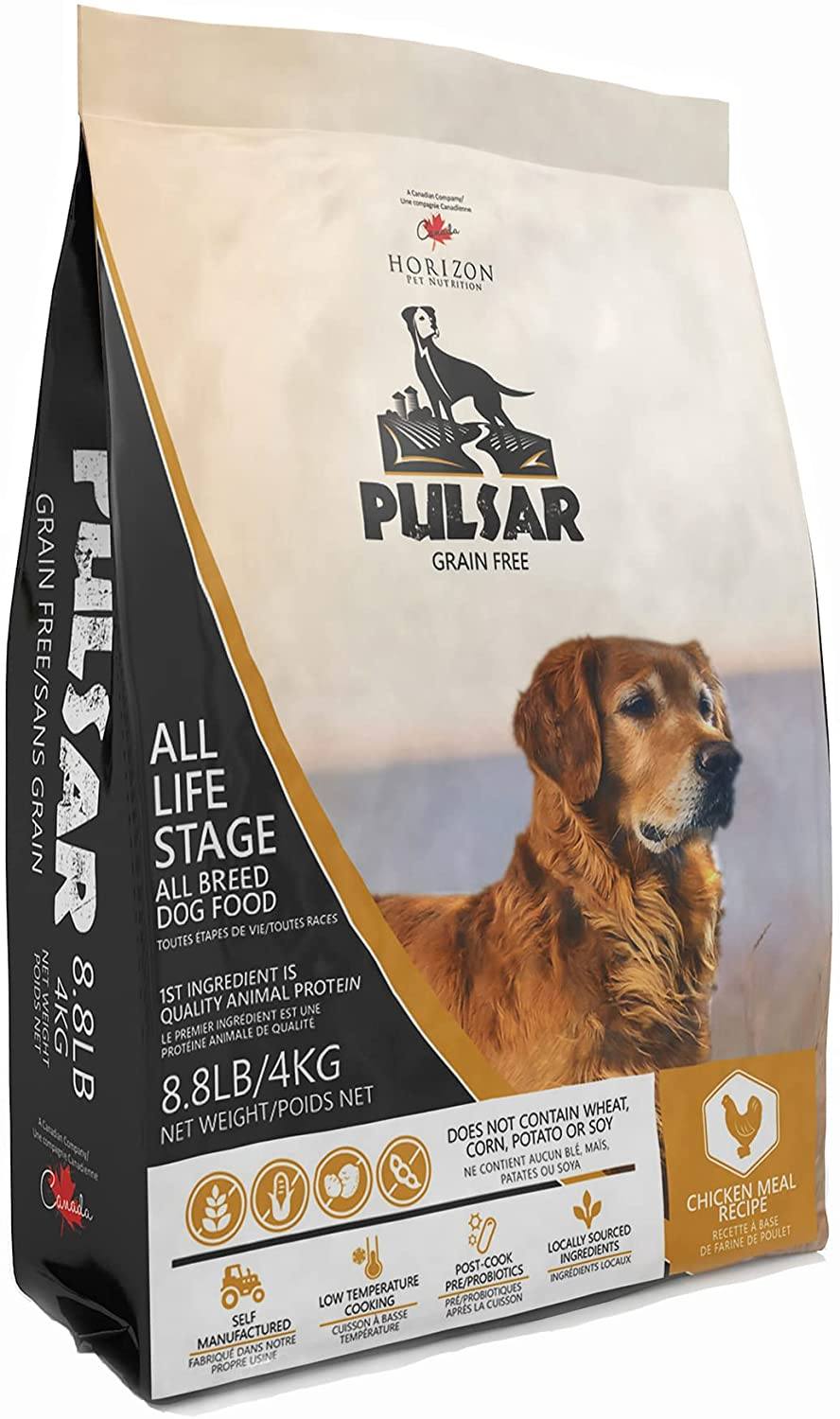 Horizon Pulsar Grain Free Chicken Dry Dog Food - 8.8 lb Bag  