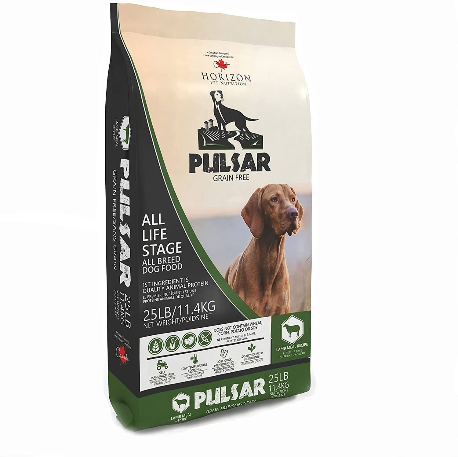 Horizon Pulsar Grain Free Lamb Dry Dog Food - 25 lb Bag  