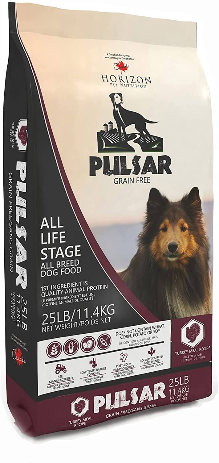Horizon Pulsar Grain Free Turkey Dry Dog Food - 25 lb Bag  
