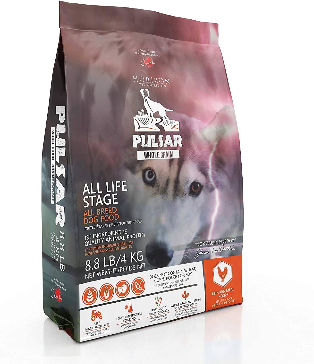 Horizon Pulsar Whole Grain Chicken Dry Dog Food - 8.8 lb Bag  