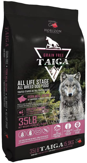 Horizon Taiga Grain-Free Pork Dry Dog Food - 35 lb Bag