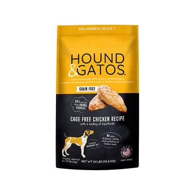 Hound and Gatos Grain-Free Chicken Dry Dog Food - 24 lbs