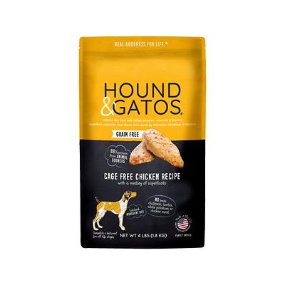 Hound and Gatos Grain-Free Chicken Dry Dog Food - 4 lbs  