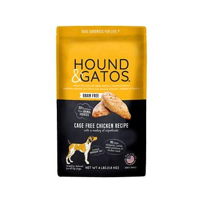 Hound and Gatos Grain-Free Chicken Dry Dog Food - 4 lbs