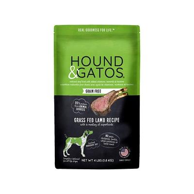 Hound and Gatos Grain-Free Lamb Dry Dog Food - 4 lbs