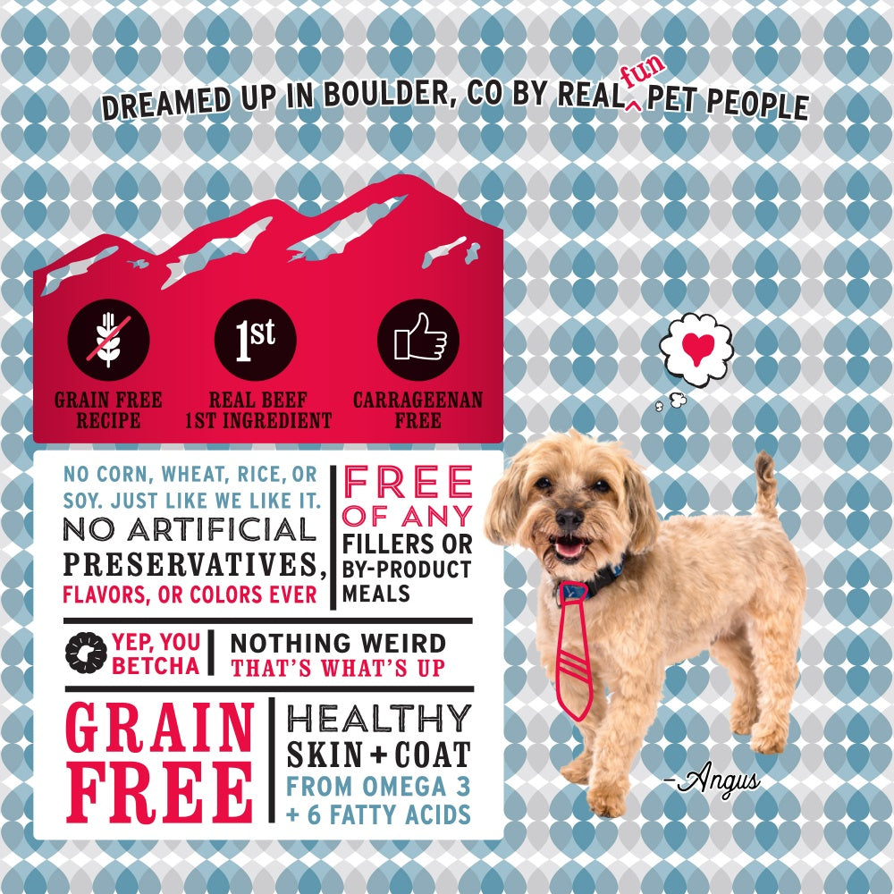 I and Love and You Grain Free Beef Booyah Stew Canned Dog Food  