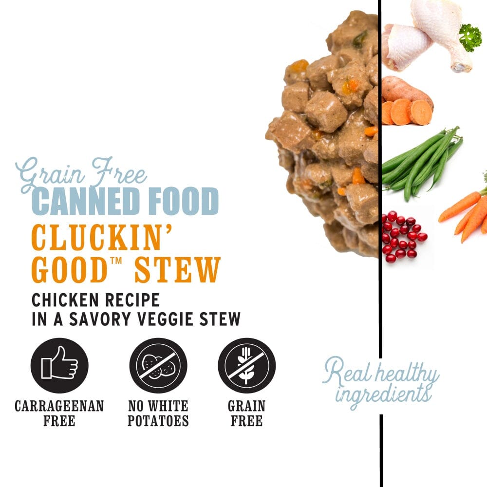 I and Love and You Grain Free Clucking Good Stew Canned Dog Food  