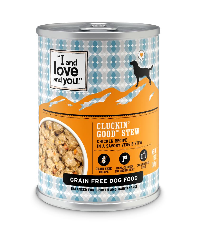 I and Love and You Grain Free Clucking Good Stew Canned Dog Food  