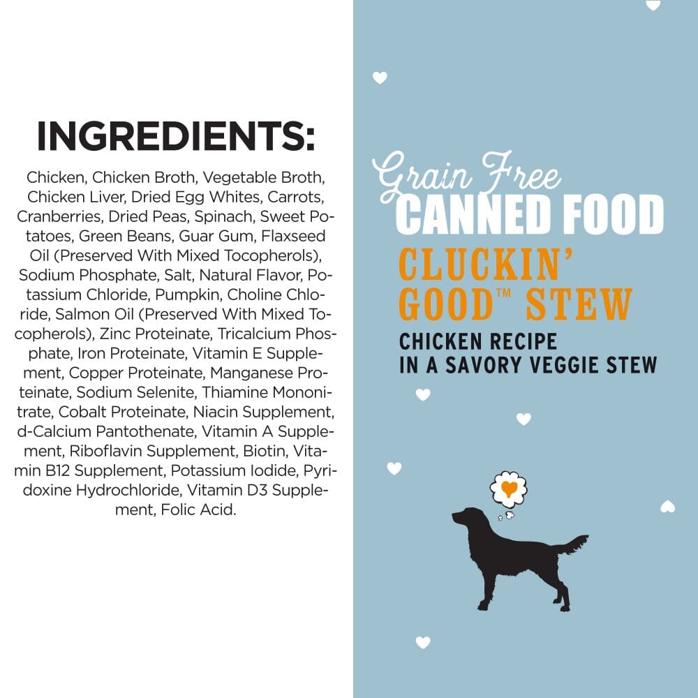 I and Love and You Grain Free Clucking Good Stew Canned Dog Food  