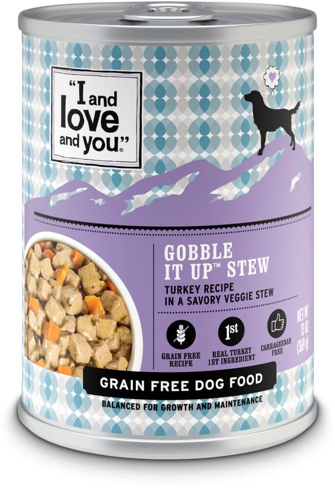 I and Love and You Grain Free Gobble It Up Stew Canned Dog Food  