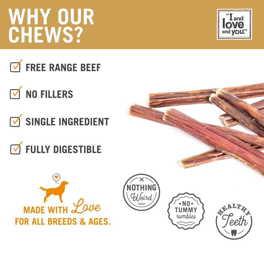 I and Love and You Grain Free Good Golly Gullet Stix Dog Treats  