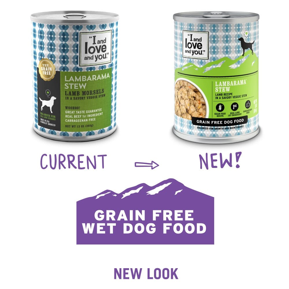 I And Love And You Grain Free Lambarama Stew Canned Dog Food  